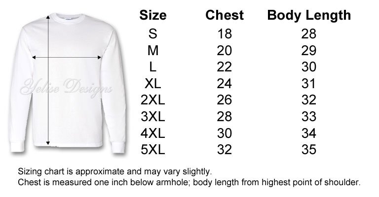 Regular/Unisex Long Sleeve Tee